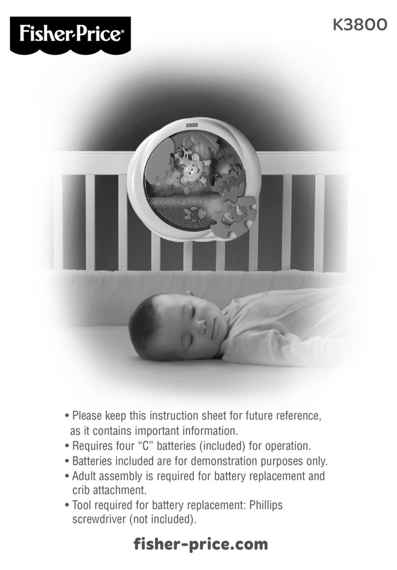 Fisher-Price K3800 User manual