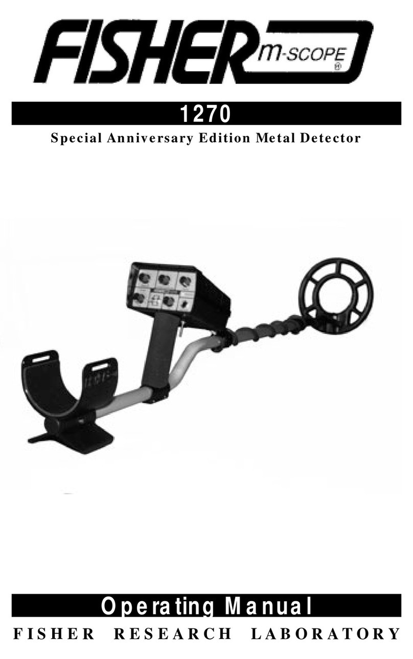 Fisher M-SCOPE 1270 User manual
