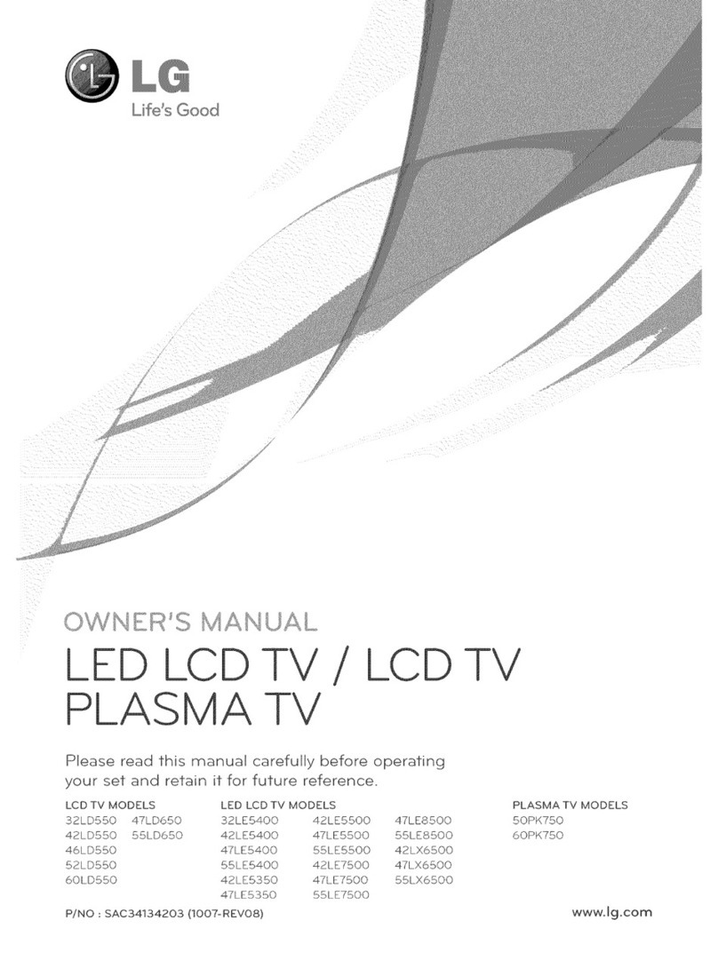 LG 32LD550 User manual