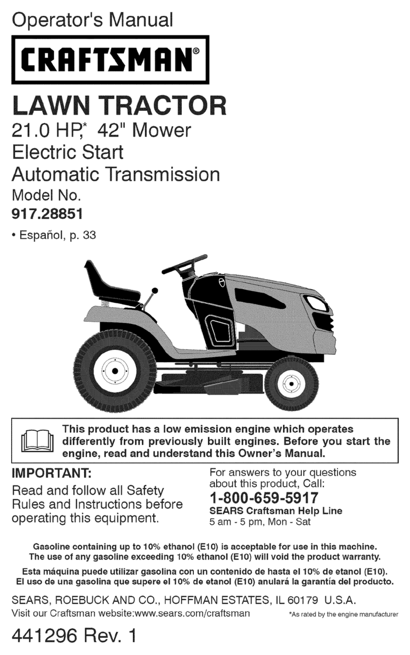 Craftsman 917.28851 User manual