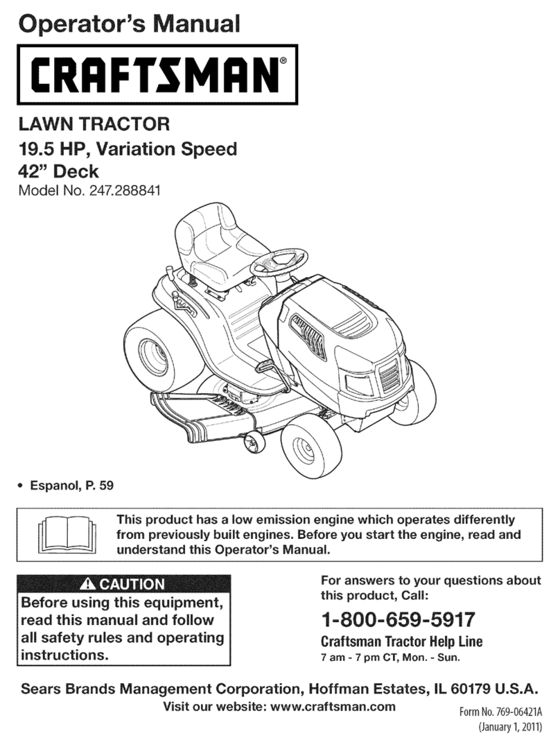 Craftsman 247.288841 Operator's manual
