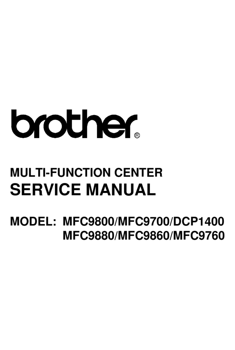 Brother MFC 9760 - B/W Laser - All-in-One User manual
