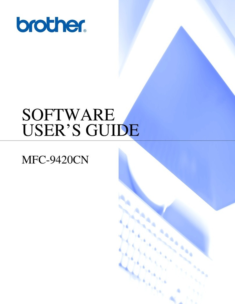 Brother MFC-9420CN User manual