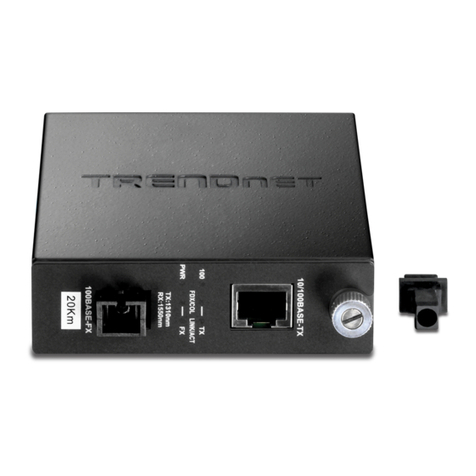 TRENDnet TFC-110S20D5i Quick installation guide