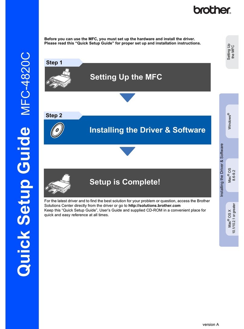 Brother MFC-4820C User manual