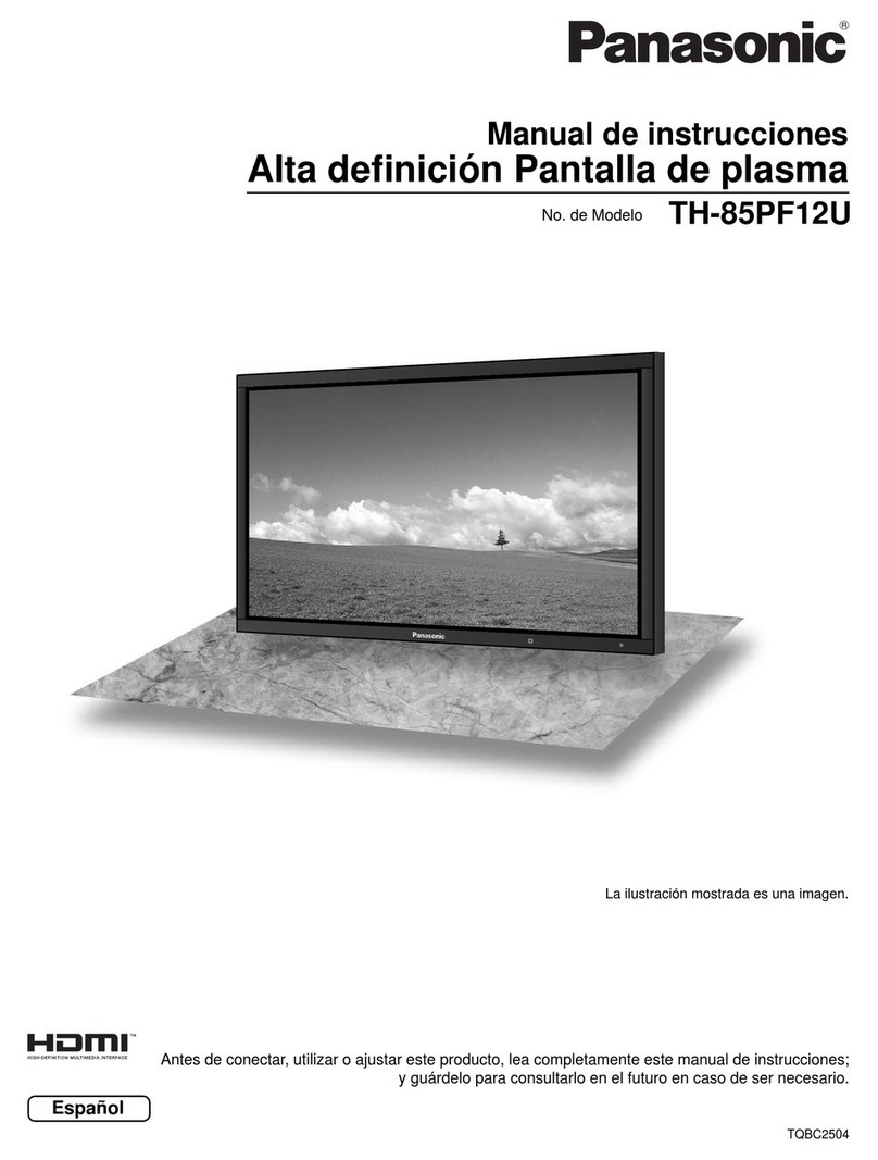 Panasonic TH-85PF12U Setup guide