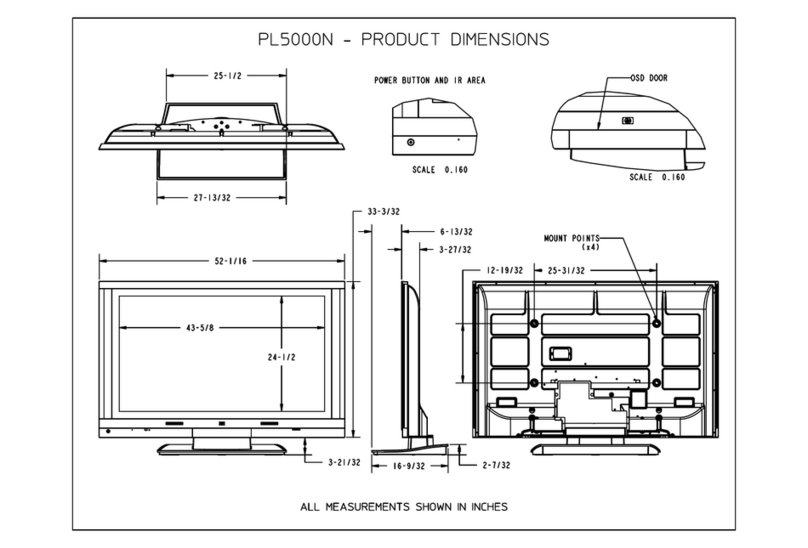 HP PL4260N - 42" Plasma TV Parts list manual HP PL4260N - 42" Plasma TV Parts list manual