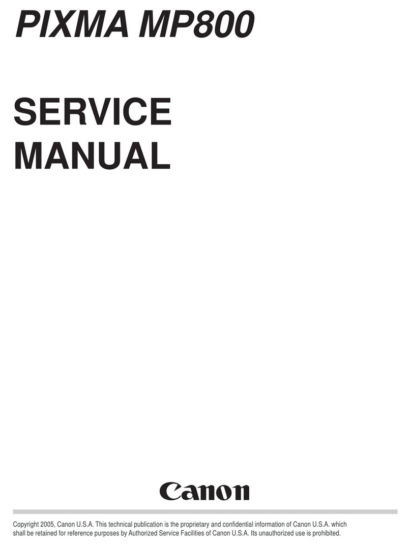 Canon PIXMA MP800 User manual