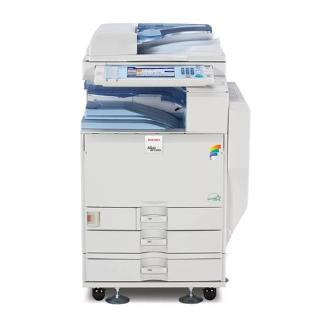 Ricoh Aficio MP C3001 User manual