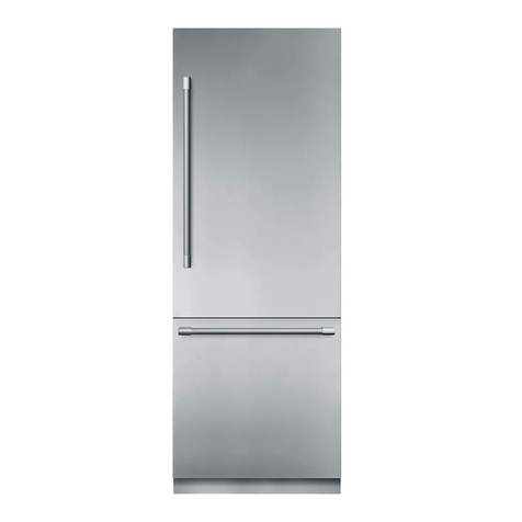 Thermador Bottom Freezer User manual
