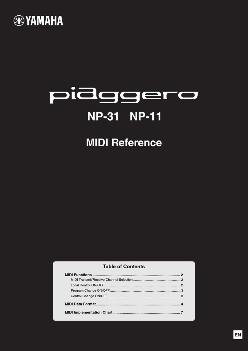 Yamaha piaggero NP-11 Service manual
