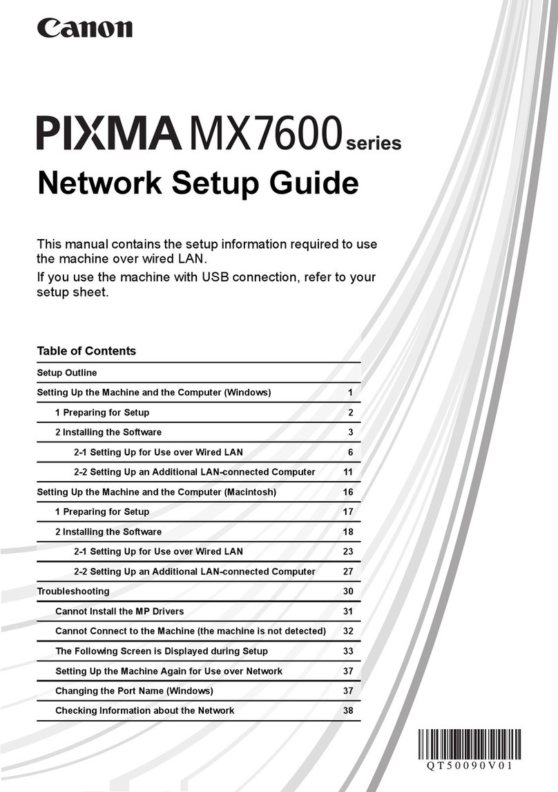 Canon PIXMA MX7600 User manual