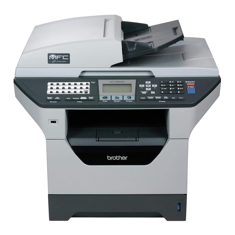 Brother MFC 8890DW - B/W Laser - All-in-One User manual