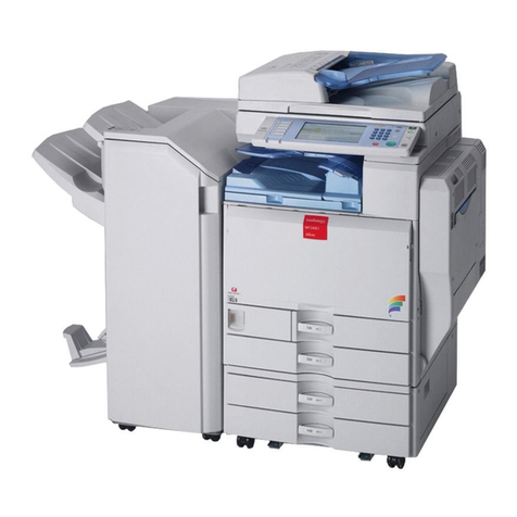 Ricoh Aficio MP C3001 User manual Ricoh Aficio MP C3001 User manual