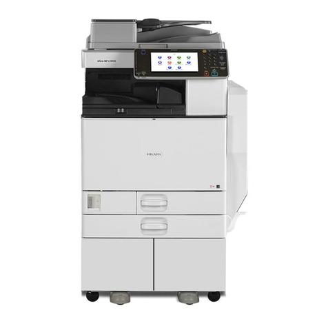 Ricoh Aficio MP C3002 User manual Ricoh Aficio MP C3002 User manual