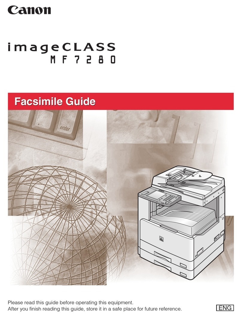 Canon MF7280 - ImageCLASS B/W Laser User manual