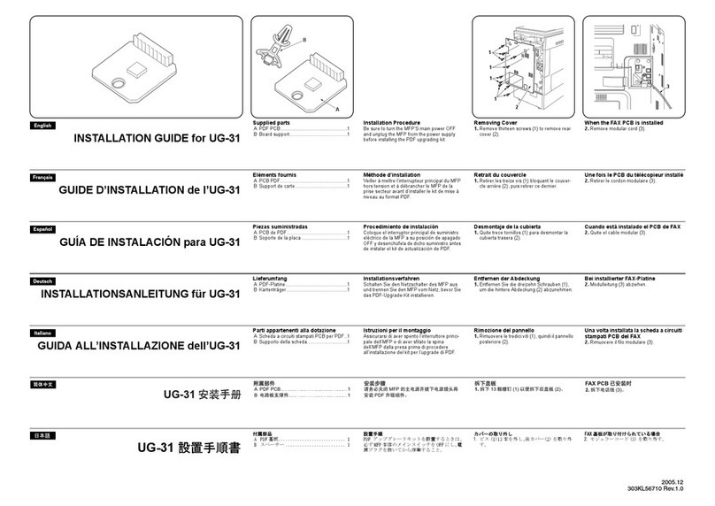 Kyocera KM-C2520 User manual