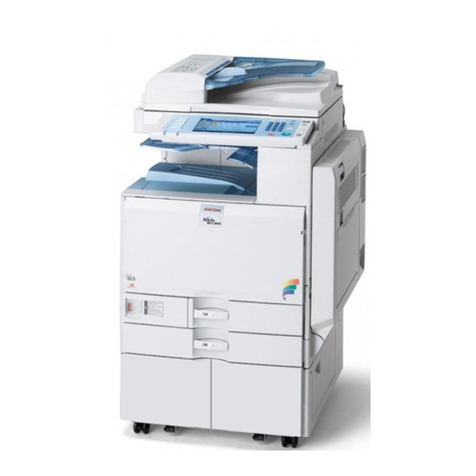 Ricoh Aficio MP C2500 EFI User instructions