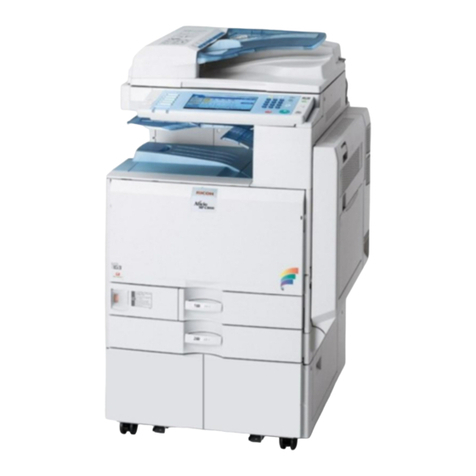 Ricoh Aficio MP C2500 EFI User manual