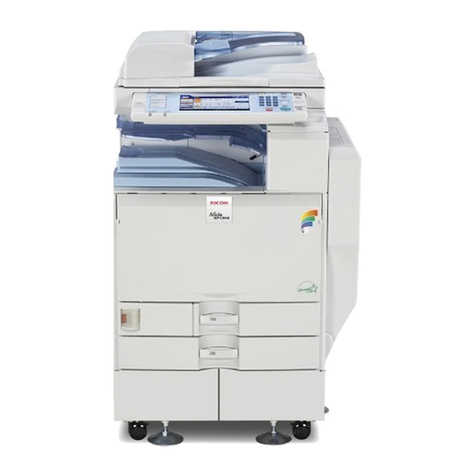 Ricoh Aficio MP C2051 Quick reference guide
