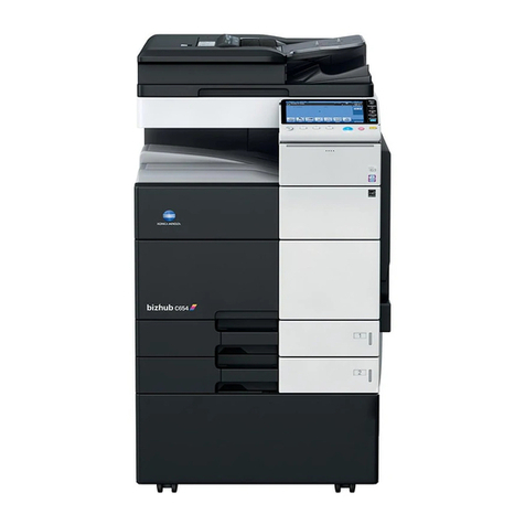 Konica Minolta bizhub C654 User manual Konica Minolta bizhub C654 User manual