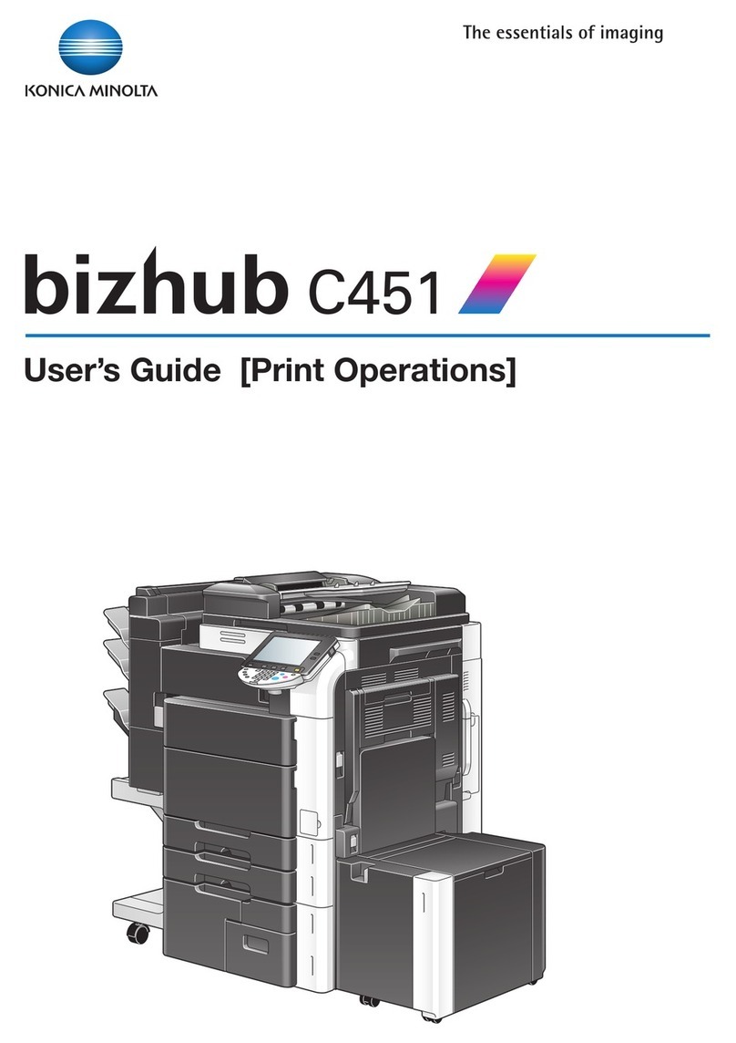 Konica Minolta bizhub C451 user guide