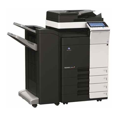 Konica Minolta bizhub C364e Using