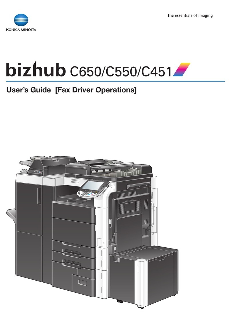Konica Minolta bizhub C650 Series user guide