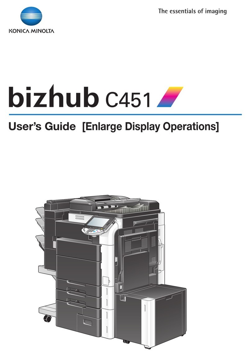 Konica Minolta bizhub C451 user guide