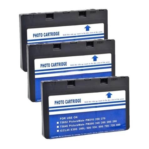 Epson T5846 Operating manual Epson T5846 Operating manual