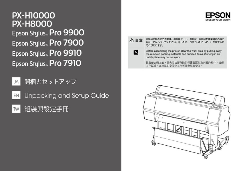 Epson PX-H8000 User manual
