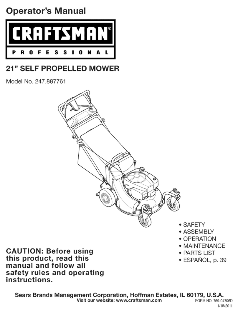 Craftsman 247.887761 owner's manual