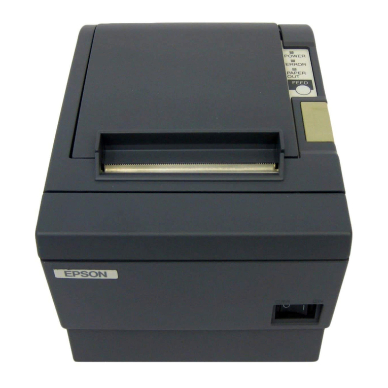 Epson TM-T88II Series User manual