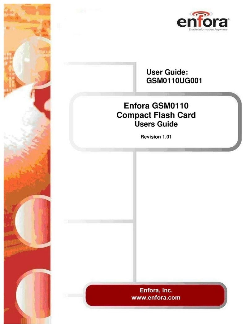 Enfora GSM0110UG001 user guide