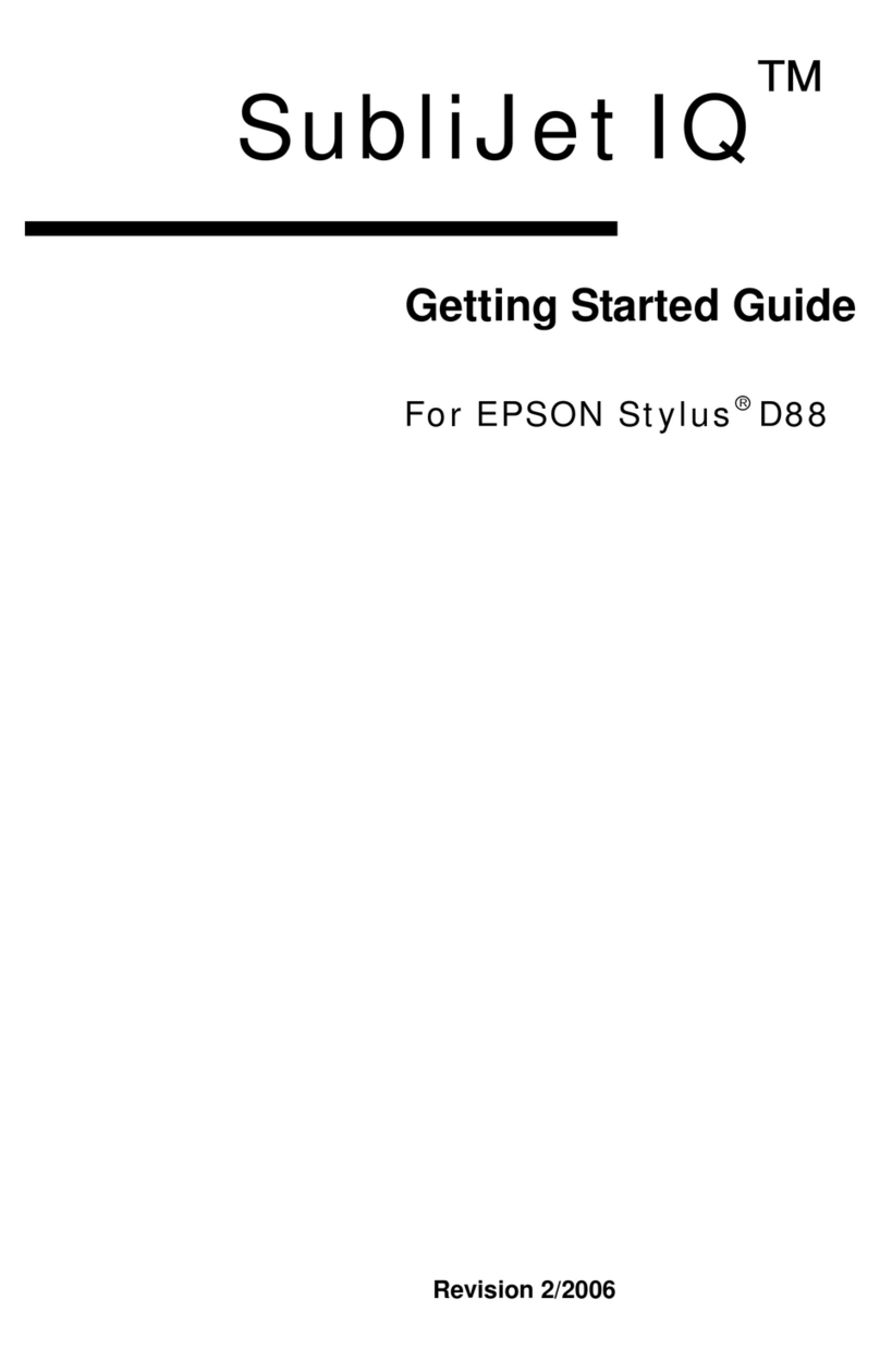 Sawgrass Technologies Stylus D88 Getting started guide