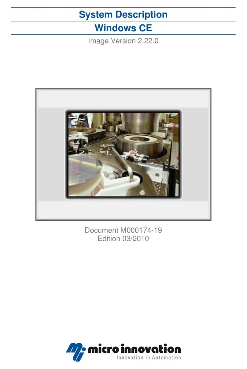 Micro Innovations Windows CE manual