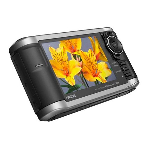 Epson P3000 - Digital AV Player Dimensions