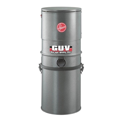 Hoover GUV Garage Utility Vac User manual