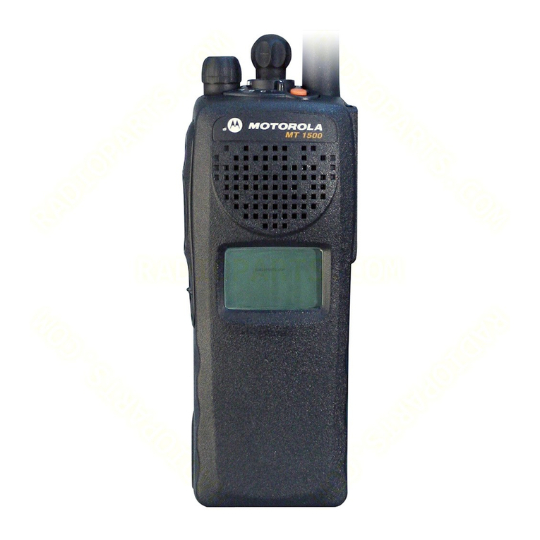 Motorola ASTRO MT 1500 User manual