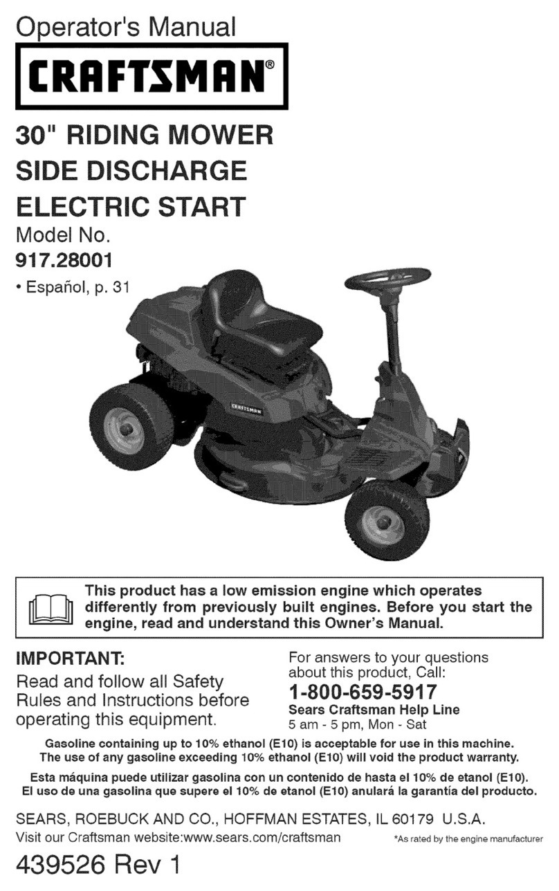 Craftsman 917.28001 User manual