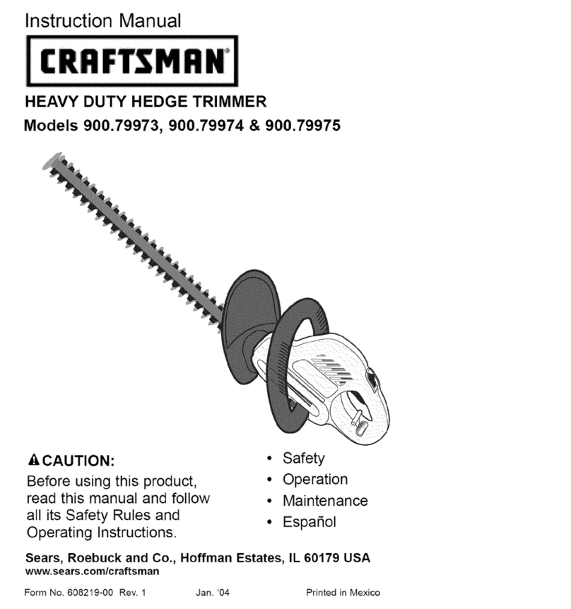 Craftsman 900.79975 User manual