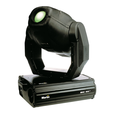 Martin MAC 500 user manual