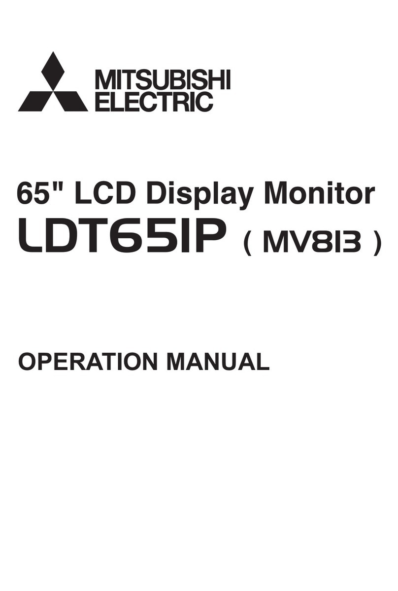 Mitsubishi Electric LDT651P User manual