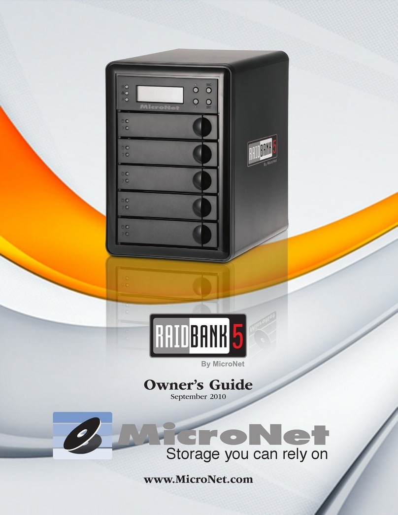 MicroNet RAIDBANK 5 owner's guide MicroNet RAIDBANK 5 owner's guide