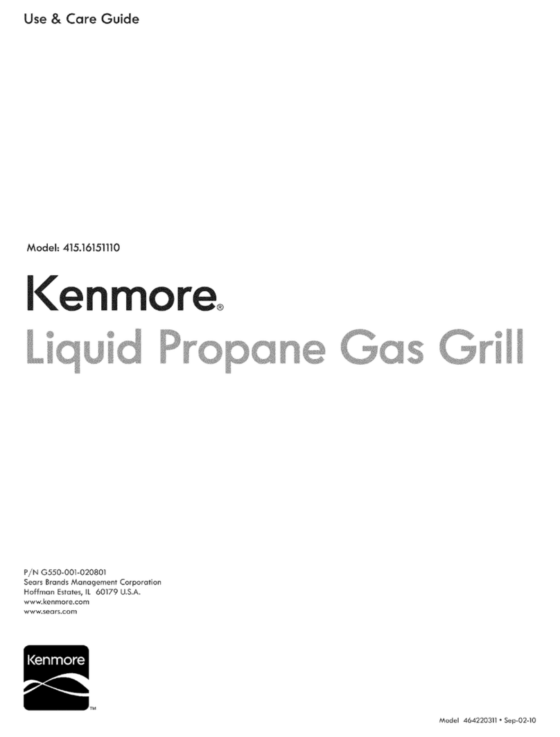 Kenmore 415.16151110 User manual