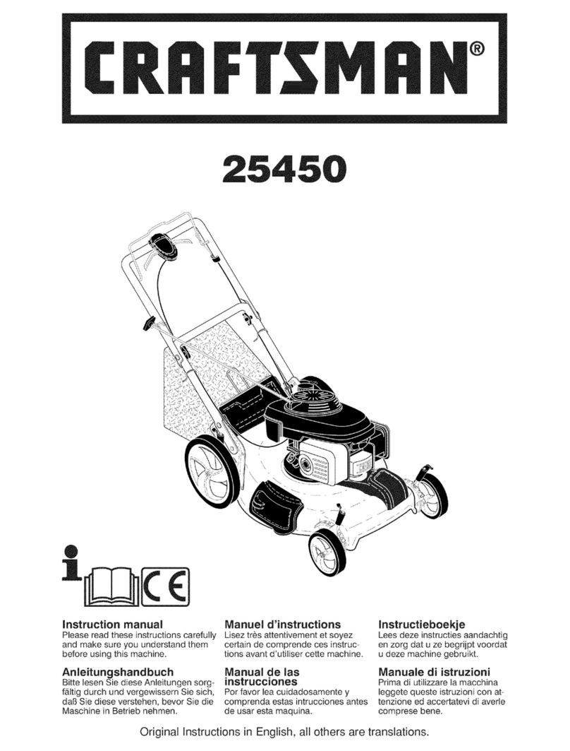 Craftsman 25450 User manual