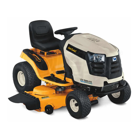 Cub Cadet LTX1050/KW User manual
