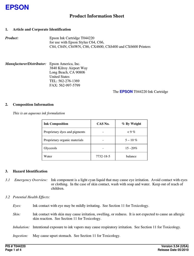 Epson T044220 Operating manual