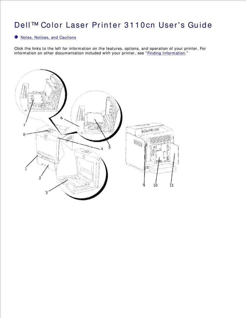 Dell 3110 Color Laser user guide