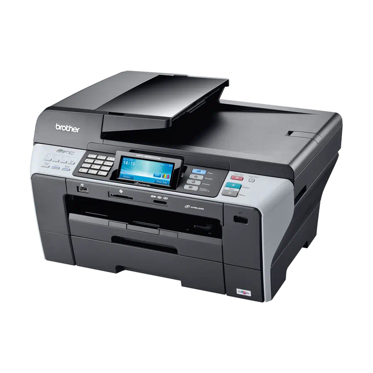 Brother MFC-6890CDW - Color Inkjet - All-in-One User manual